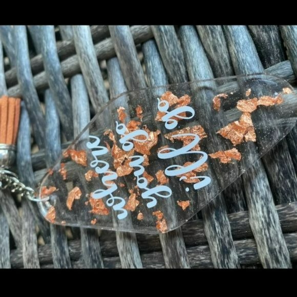 RELISTED Where You Go I’ll Go - Romantic Hotel Key Keychain - Picture 4 of 4